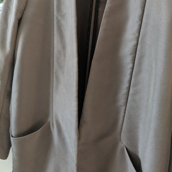 Grey Relaxed Blazer - Picture 4 of 5